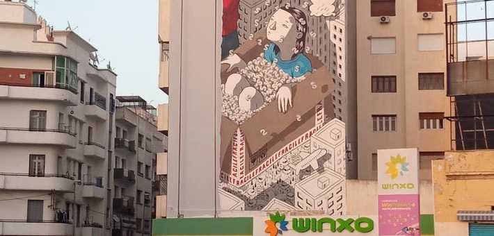 المغرب:جدل في المغرب بعد طمس جدارية فنان إيطالي في شوارع الدار البيضاء
