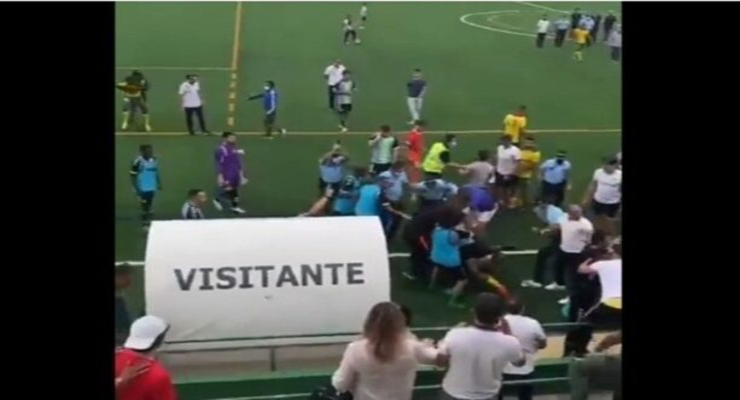 شجار بين لاعبين وجمهور بالبرتغال يدفع الشرطة لإطلاق النار