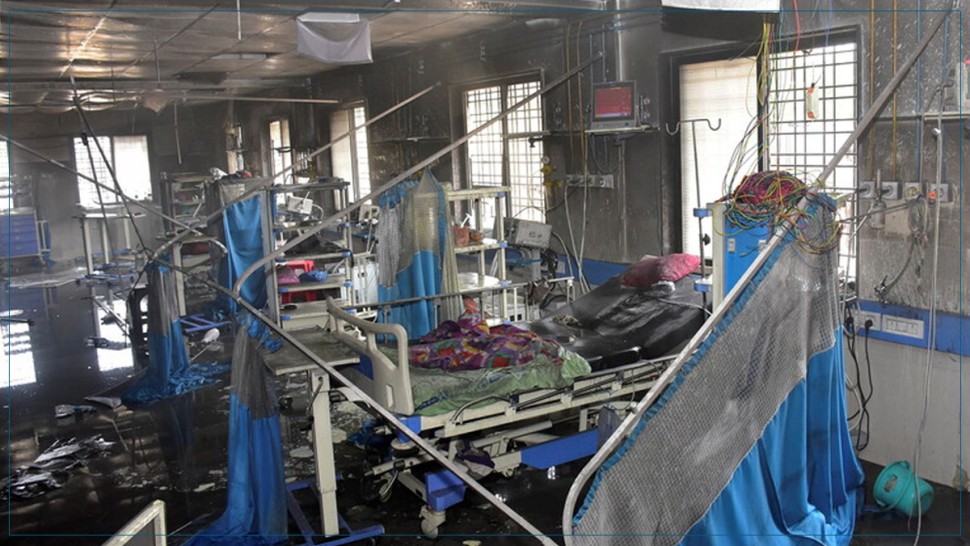 الهند : مصرع 4 أطفال حديثي الولادة بحريق في مستشفى