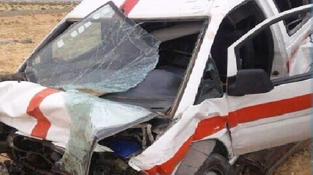 حادث تصادم بين سيارة أجرة ‘لواج’ و شاحنة يخلف 9 جرحى