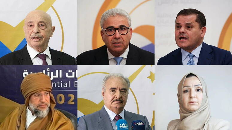 تعرّف على أبرز المرشحين للانتخابات الرئاسية في ليبيا….
