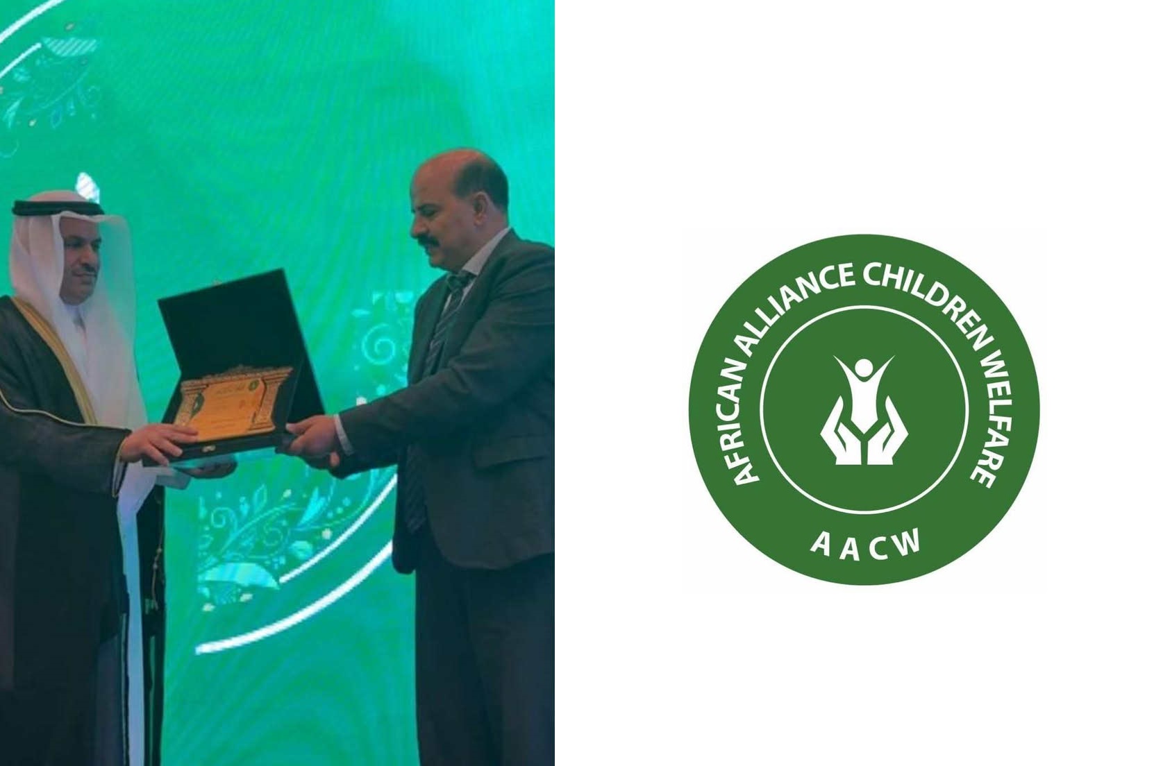 المنظمة الإفريقية للأطفال ضعيفي السند تكرّم في الرياض الدكتورمفلح الهفتاء رئيس مجلس إدارة المدينة الإعلامية ومشروع شراكة و دعم في الأفق