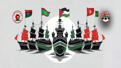 الاحتلال الإسرائيلي يعلن رفضه دخول أسطول الصمود العالمي المحمّل بالمساعدات إلى غزة، مؤكدًا عدم السماح بخرق الحصار البحري، وسط تصاعد التوترات الإنسانية في القطاع.