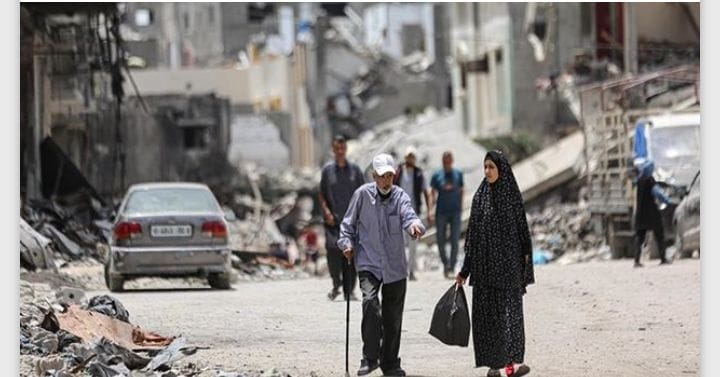 اتفاق وقف إطلاق النار في غزة بين حماس وإسرائيل.