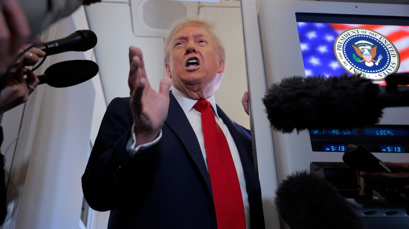 الرئيس الأمريكي دونالد ترامب