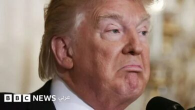 الرئيس الامريكي دونالد ترامب