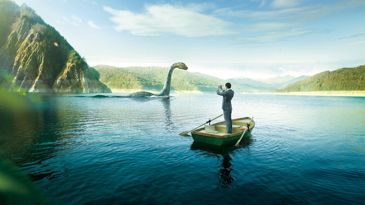 أول صورة لوحش بحيرة لوخ نيس