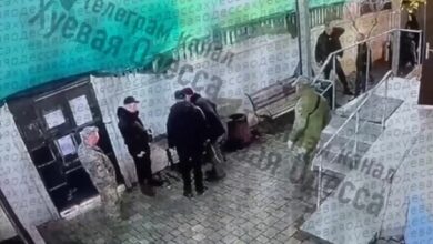 أوكراني يفجر نفسه في مركز للتجنيد