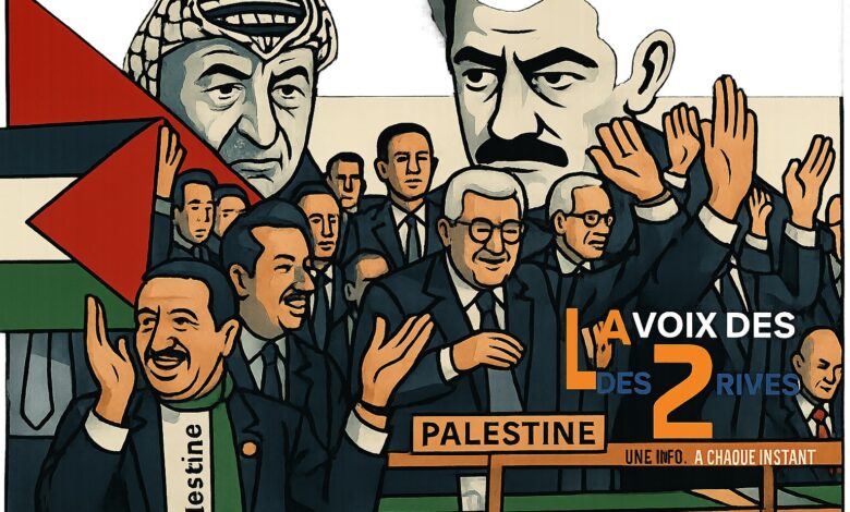 « L’ONU a voté massivement pour la Déclaration de New York reconnaissant la Palestine : 142 pays pour, 10 contre. Washington et Tel-Aviv isolés. »