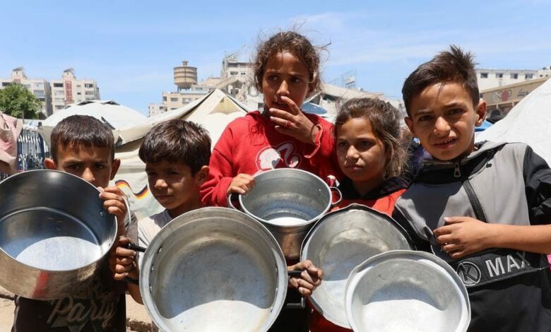 Enfant à Gaza touché par le conflit, situation humanitaire critique