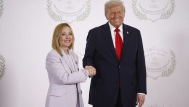 Trump rend hommage à Giorgia Meloni