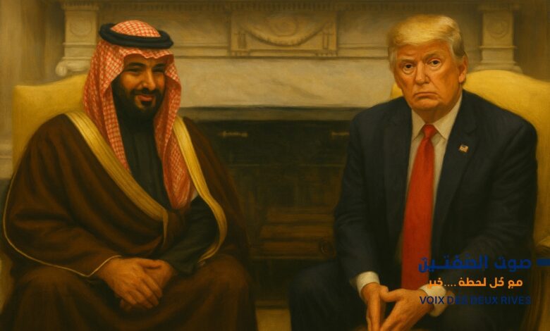 "Donald Trump et Mohammed ben Salmane