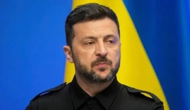 Le président ukrainien Volodymyr Zelensky