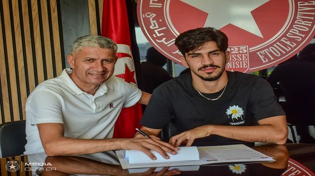 النجم .الساحلي. .لاعب .جزائري. محمد سعيد .بن معزوز