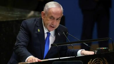 إسرائيل تركّب مكبرات صوت في غزة لبث خطاب نتنياهو بالأمم المتحدة، فيما يدعو الوفد الفلسطيني إلى حملة مقاطعة جماعية. تصعيد سياسي يواكب الاعتراف الغربي بدولة فلسطين
