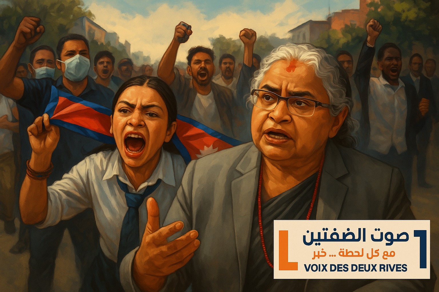احتجاجات الشباب في كاتماندو سبتمبر 2025