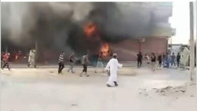 حريق في مدينة اجدابيا الليبية يؤدي لوفاة أم وخمسة أطفال