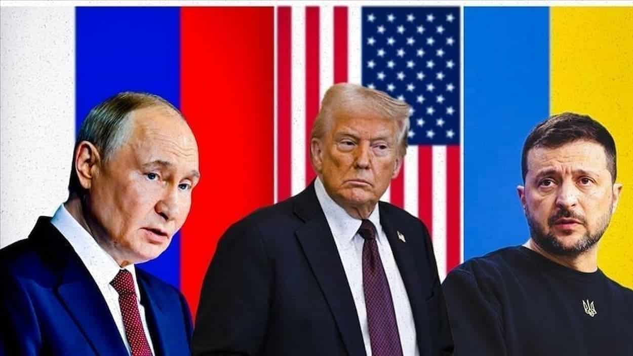 زيلينسكي, ترامب وبوتين